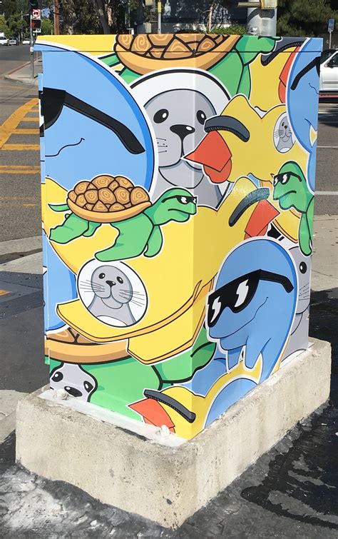 utility box art program